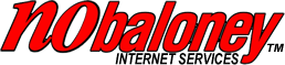 NoBaloney Internet Services logo